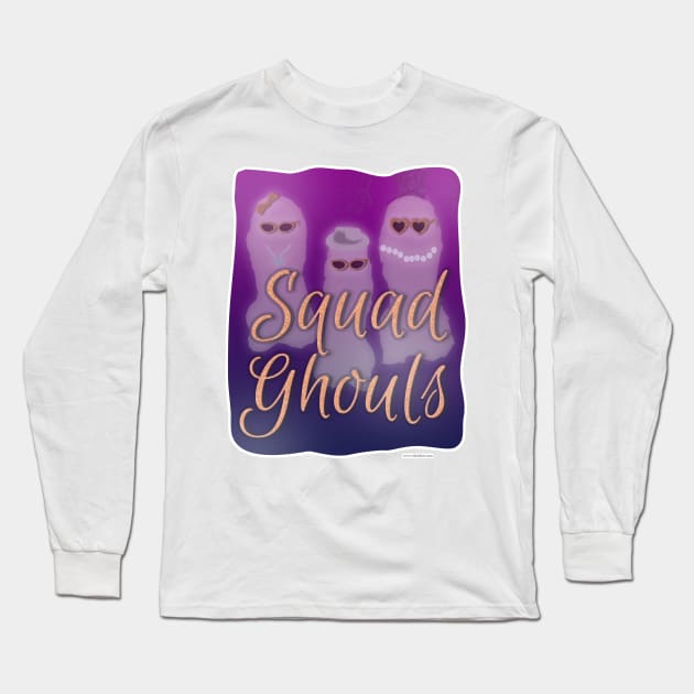 Squad Ghouls Halloween Friend Pack Long Sleeve T-Shirt by Tshirtfort